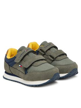 Tommy Hilfiger Tommy Hilfiger Sneakers Low Cut Velcro Sneaker T1X9-35253-1960 M Verde