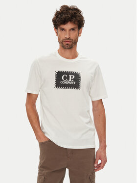 C.P. Company C.P. Company T-särk RCCMTS723A005100W Ekrüüvärv Regular Fit