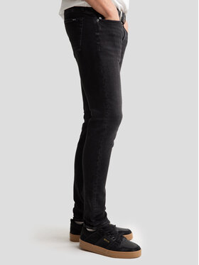 BIG STAR BIG STAR Jeansy TERRY_SLIM_909_190 Czarny Slim Fit
