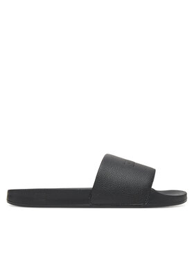 Tommy Hilfiger Tommy Hilfiger Шльопанці Hilfiger Print Tumble Pool Slide FM0FM05505 Чорний