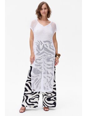 blue shadow blue shadow Tunika Moza Écru Regular Fit