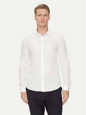 Calvin Klein Calvin Klein Πουκάμισο K10K114299 Λευκό Slim Fit