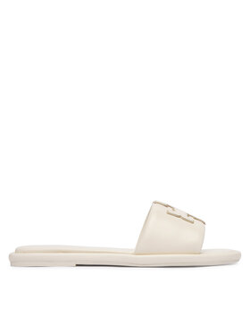 Tory Burch Tory Burch Šľapky Double T Sport 79985 Écru