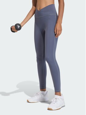 adidas adidas Legginsy 158041 Szary Fitted Fit