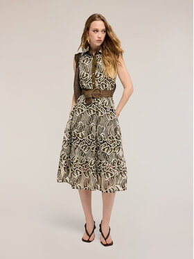 Motivi Motivi Vestito da giorno 7098Q003532N035 Verde Regular Fit