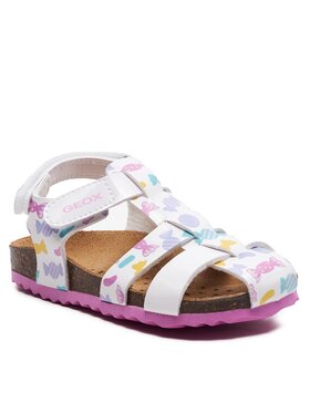 Geox Sandale B Sandal Chalki Girl B452RA 000HH C0653 S Bijela