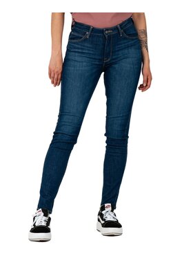 Lee Lee Jeansy L626GUD38 Niebieski Skinny Fit