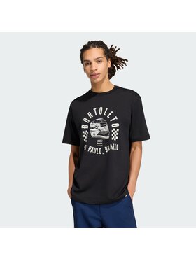 adidas adidas T-Shirt 165178 Czarny Regular Fit