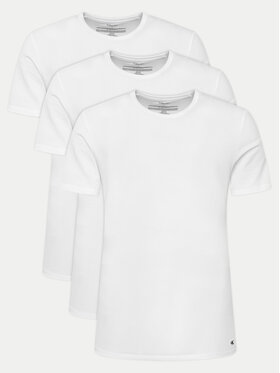 Calvin Klein Underwear Calvin Klein Underwear Komplet 3 t-shirtów LV00NB4185 Biały Regular Fit