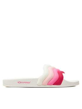 Superga Superga Plätud Slides Curly Padded Strip 1908 S61277W Valge