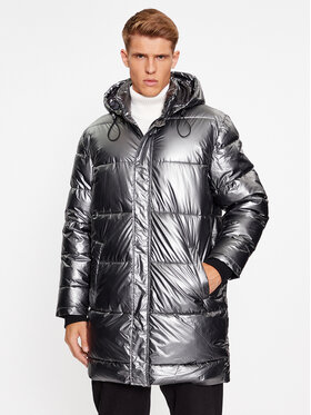 Guess Guess Žieminė striukė M3BL43 WEHC0 Sidabrinė Regular Fit