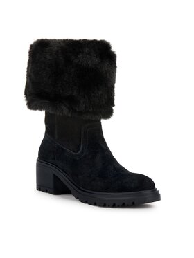 Geox Geox Členková obuv D Damiana D36QCA 022BH C9999 Čierna