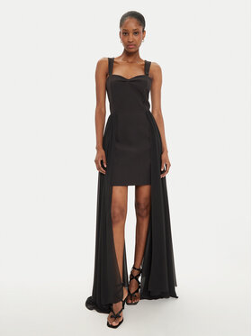 Haveone Haveone Abito da cocktail AMA-M122 Nero Regular Fit