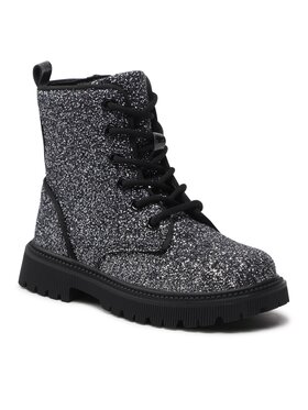 Nelli Blu Nelli Blu Schnürstiefeletten CM211102-32 Silberfarben