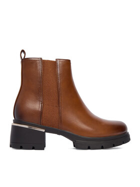 JENNY JENNY Členková obuv CEO-24F597-1 Hnedá