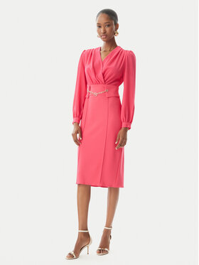 Rinascimento Rinascimento Коктейлна рокля CFC0123289003 Розов Regular Fit