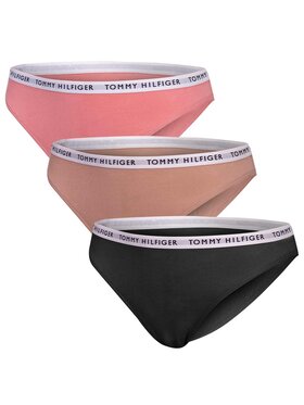 Tommy Hilfiger Tommy Hilfiger Figi BIKINI 3P UW0UW02828 Kolorowy