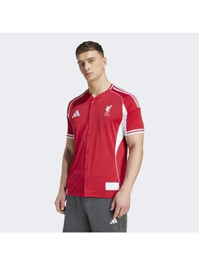 adidas adidas Koszulka techniczna 157693 Czerwony Regular Fit