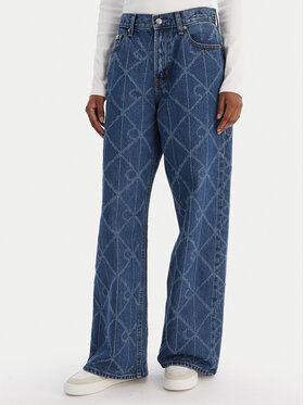 Calvin Klein Jeans Calvin Klein Jeans Farmer Low Rise Baggy LV047D709G Kék Loose Fit