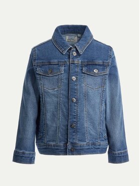 Original Marines Original Marines Jeansjacke DFP2047CM Blau Regular Fit