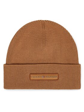 Tommy Hilfiger Tommy Hilfiger Čiapka Th Skyline Beanie AM0AM11495 Béžová