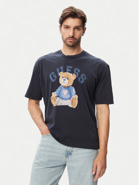 Guess Guess T-särk 182885 Sinine Classic Fit