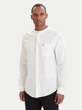 Tommy Jeans Tommy Jeans Риза DM0DM22756 Бял Regular Fit