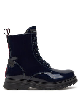 Tommy Hilfiger Tommy Hilfiger Botki T4A5-33588-0775 M Granatowy