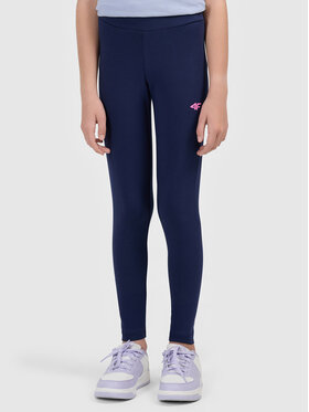 4F 4F Legginsy 4FJWMM00TTIGF318-31S Granatowy