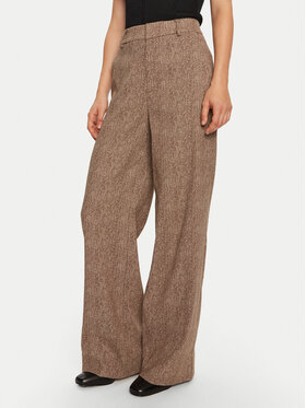 STAUD STAUD Pantaloni palazzo Prince R24F4138 Beige Regular Fit