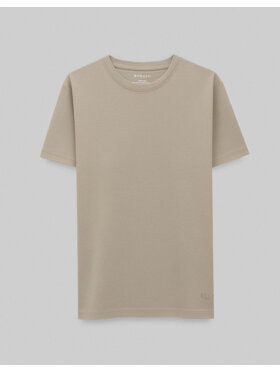 Borgio Borgio T-Shirt milan_gi Szary ciemny Slim Fit