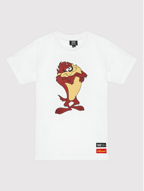 Ellesse Ellesse T-Shirt Outline S3ML15229 Biały Regular Fit