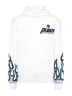 PHILIPP PLEIN PHILIPP PLEIN Bluza 22629 Biały Regular Fit