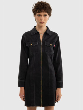 BIG STAR BIG STAR Sukienka codzienna MONTANA_944_340 Czarny Basic Fit