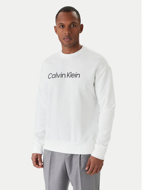 Calvin Klein Calvin Klein Majica dugih rukava Hero Logo K10K112956 Bijela Comfort Fit