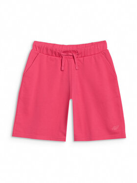 4F 4F Szorty sportowe BASIC+ Różowy Oversize