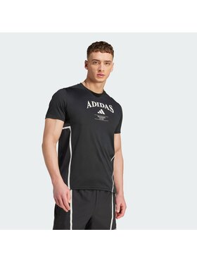adidas adidas Koszulka techniczna 139681 Czarny Slim Fit