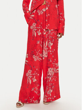 ViCOLO ViCOLO Текстилни панталони TB1274 Червен Relaxed Fit