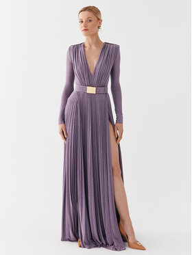 Elisabetta Franchi Elisabetta Franchi Robe de soirée AB-401-36E2-V680 Violet Slim Fit