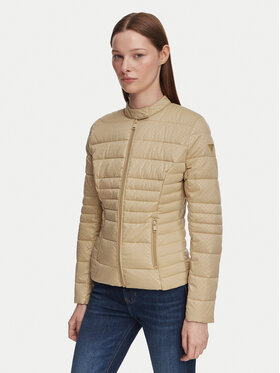 Guess Guess Bunda pro přechodné období W6YL16 W2891 Béžová Slim Fit