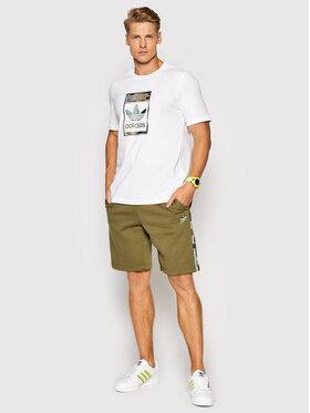 adidas adidas T-Shirt Camo Pack H13500 Λευκό Regular Fit
