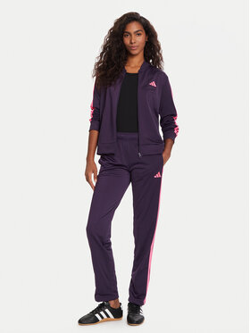 adidas adidas Jogginganzug Essentials 3-Stripes JX0510 Violett Regular Fit