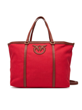 PINKO PINKO Kabelka Miranda Shopper Classic PE 25 PLTT 104714 A2G2 Červená