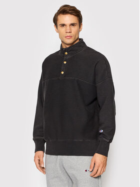 Champion Champion Μπλούζα 216490 Μαύρο Relaxed Fit