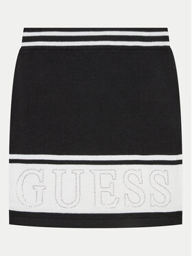 Guess Guess Спідниця J4YD05 Z3GW0spó Чорний Regular Fit