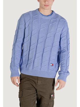 Tommy Jeans Tommy Jeans Πουλόβερ DM0DM22355 Μωβ Casual Fit