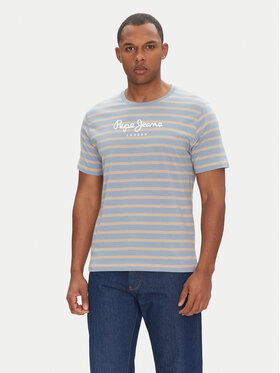 Pepe Jeans Pepe Jeans T-shirt PM509407 Blu Regular Fit