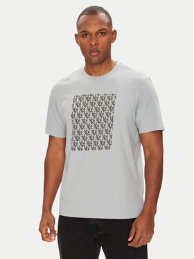 Calvin Klein Jeans Calvin Klein Jeans T-Shirt Macro Aop LV04RC841G Γκρι Regular Fit