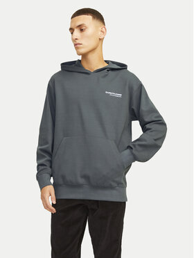 Jack&Jones Jack&Jones Majica dugih rukava Aero 12260011 Siva Relaxed Fit
