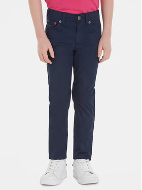 Tommy Hilfiger Tommy Hilfiger Pantaloni di tessuto Scanton KB0KB08470 S Blu scuro Regular Fit